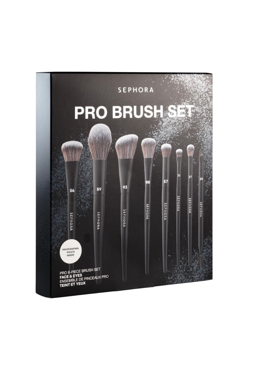 SEPHORA COLLECTION
8-Piece PRO Brush Face & Eye Set