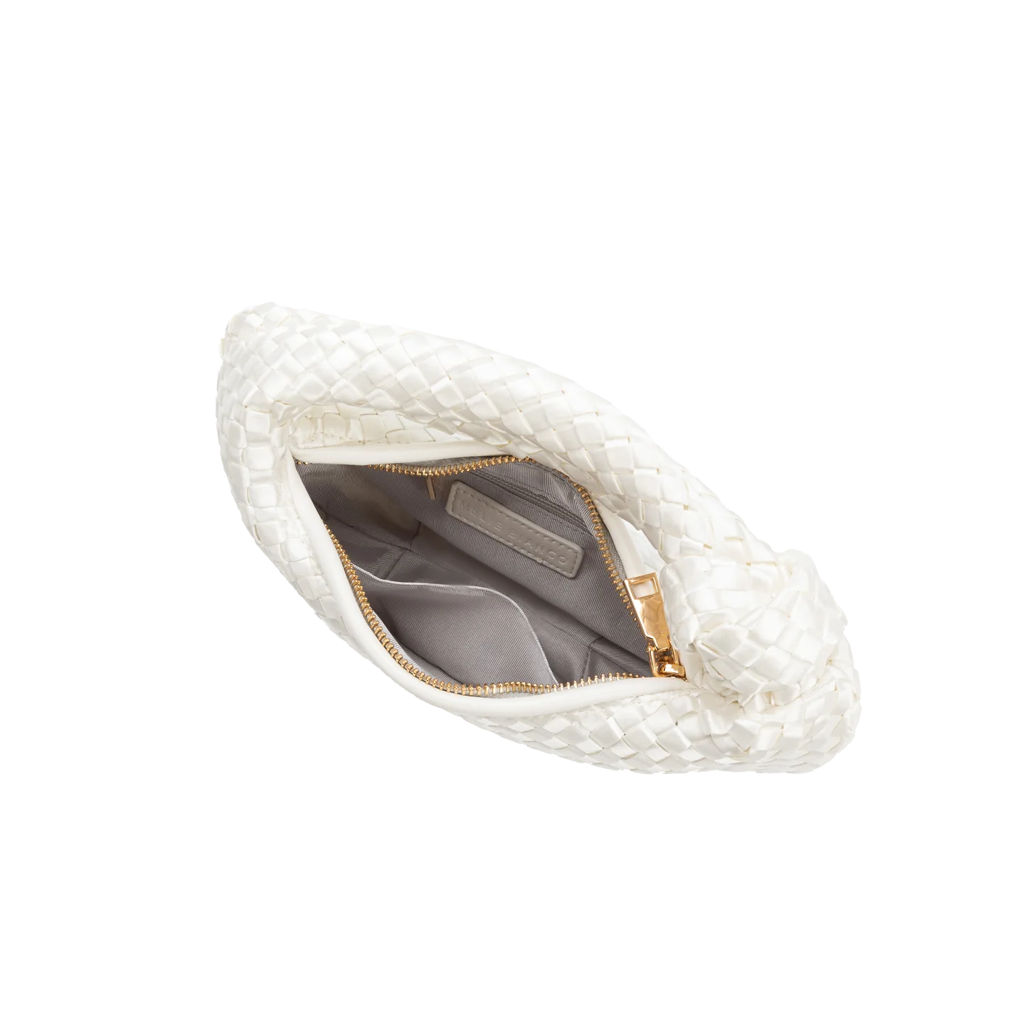 Larissa Mini Satin Bag - Ivory