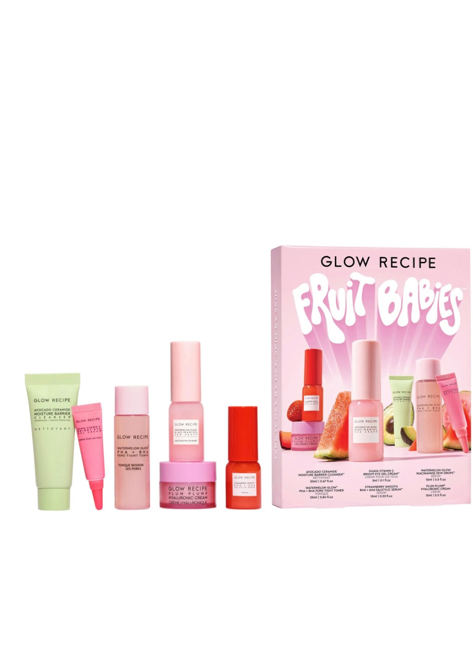 Glow Recipe
Fruit Babies Bestsellers Kit