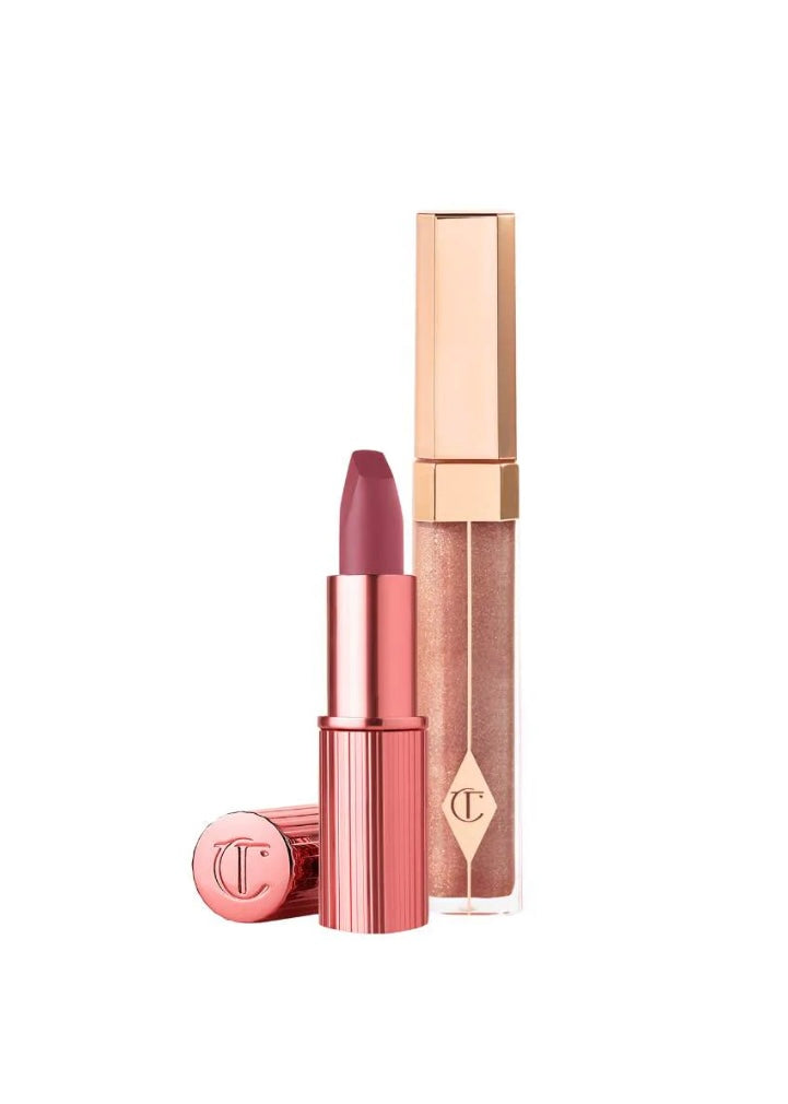 Charlotte Tilbury
K.I.S.S.I.N.G Lipstick and Lip Gloss Duos