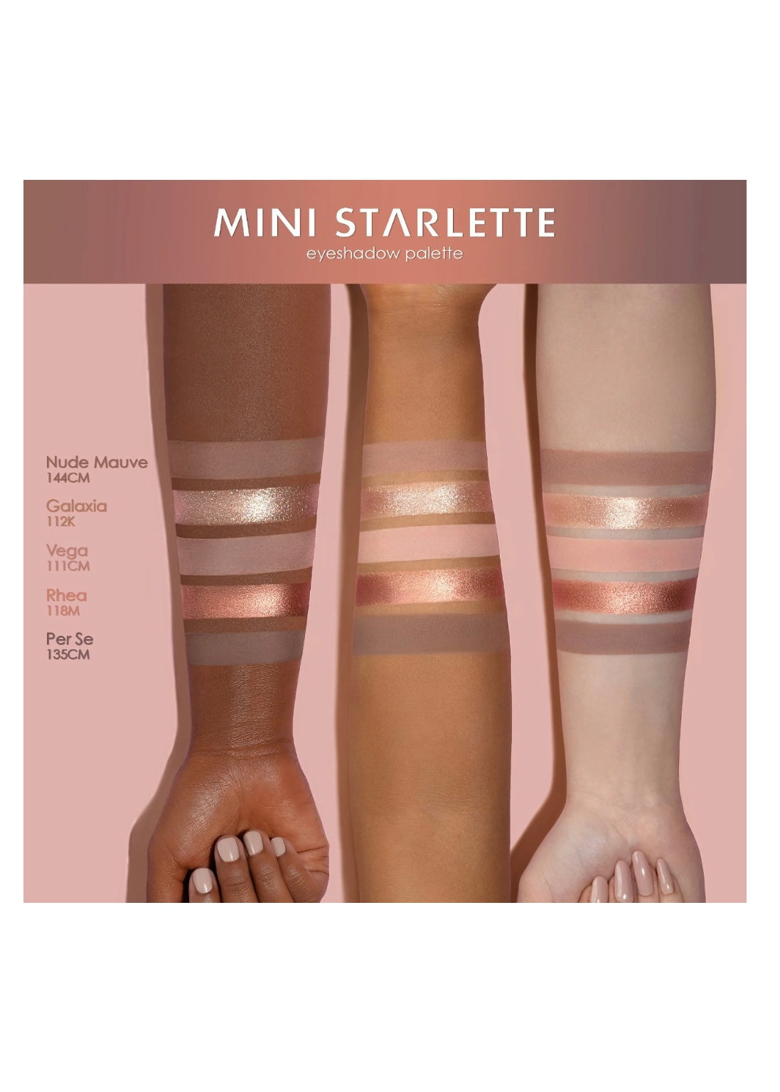 Natasha Denona
Mini Starlette Palette PRE ORDER