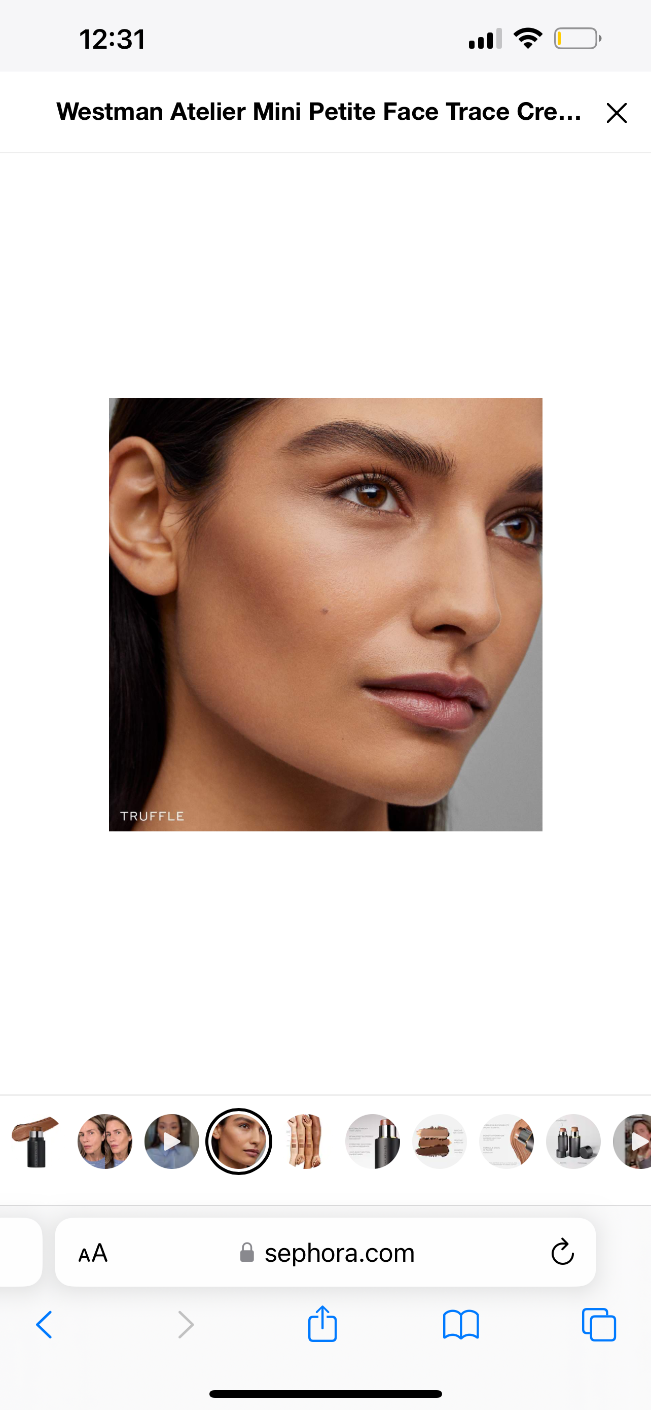 Westman Atelier
Mini Petite Face Trace Cream Contour Stick