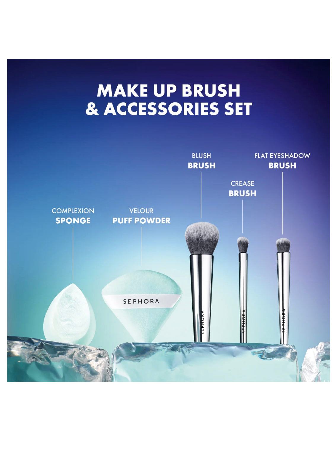 SEPHORA COLLECTION
Makeup Brushes & Accessories Set