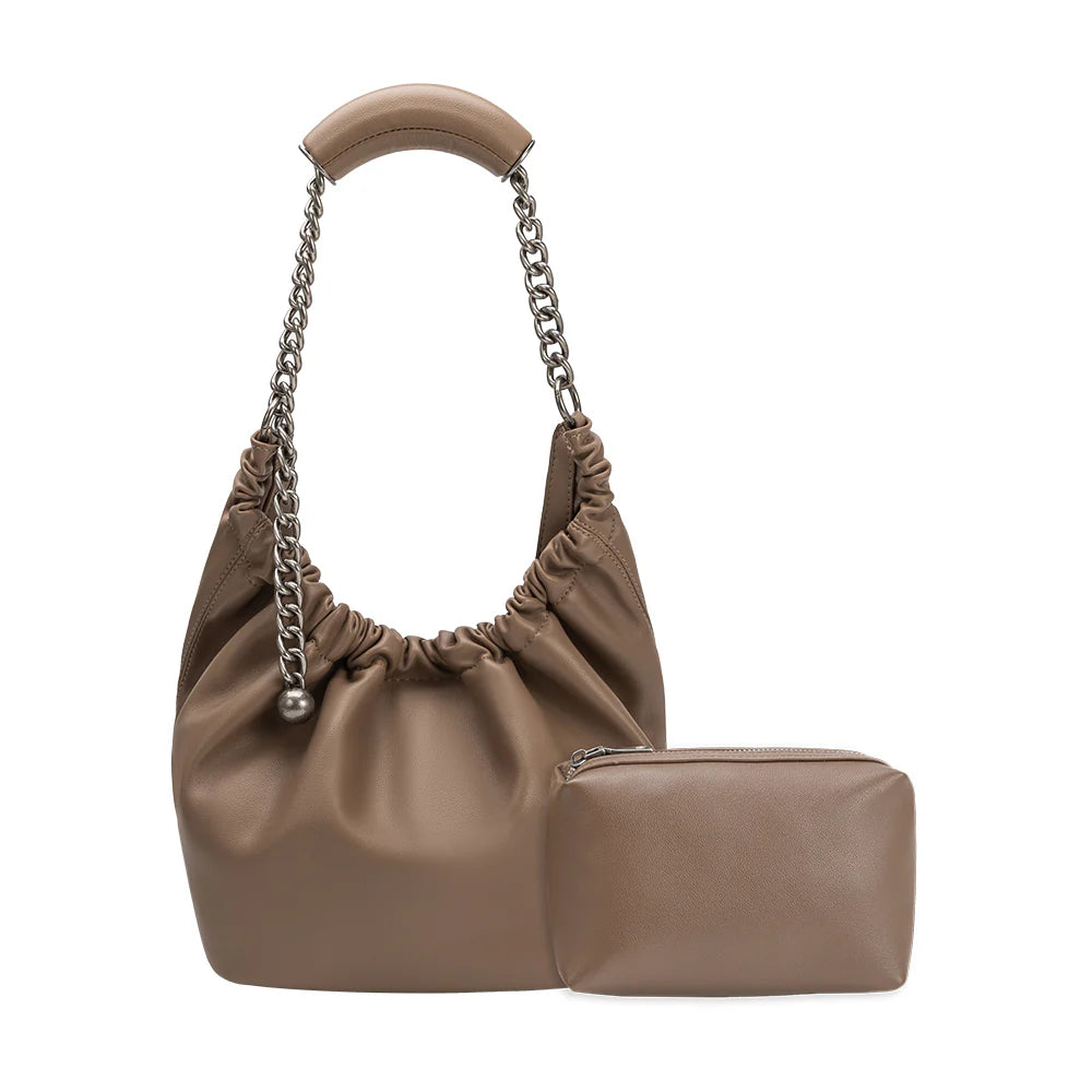Kinsley Taupe Recycled Vegan