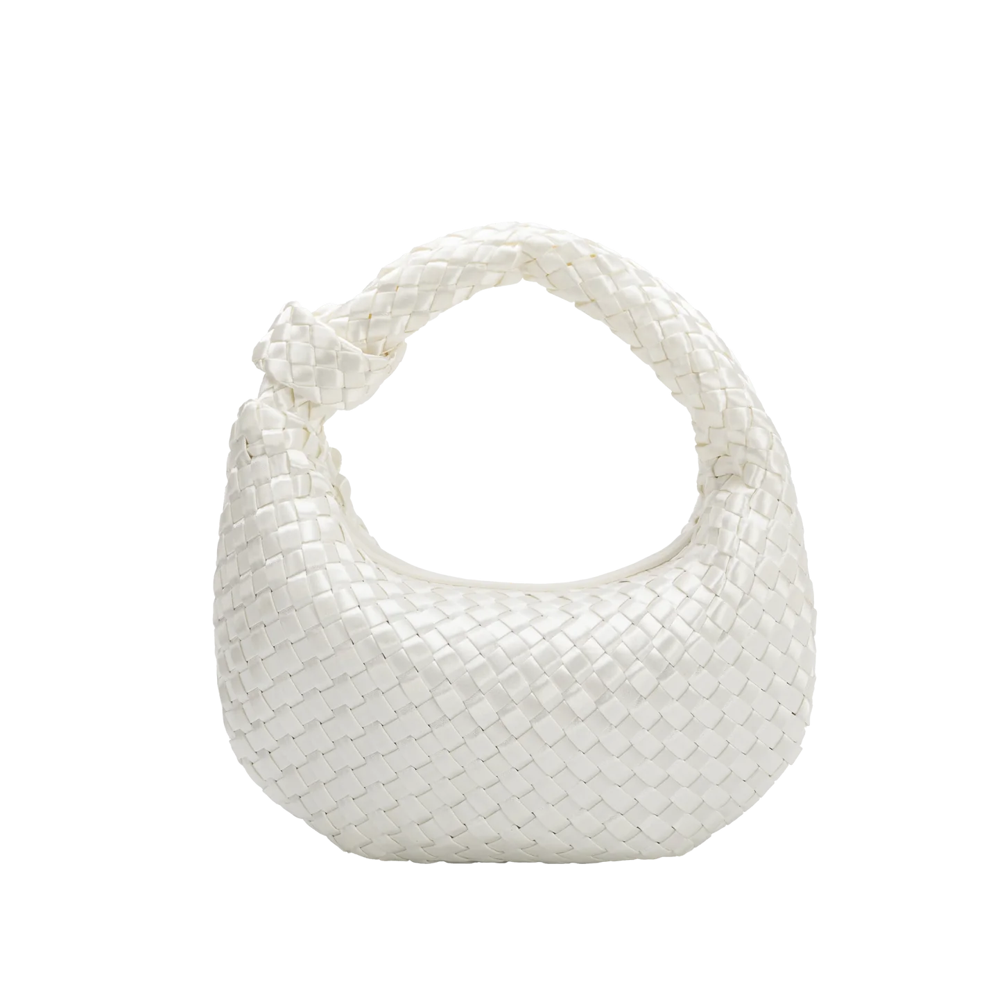 Larissa Mini Satin Bag - Ivory