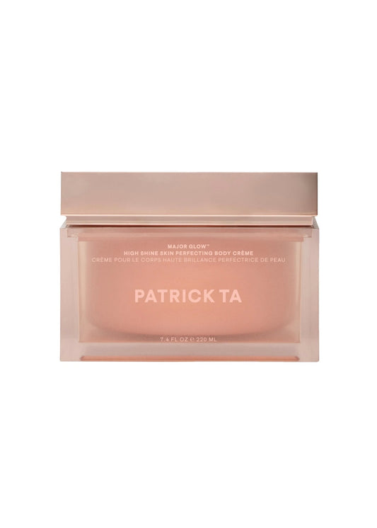 PATRICK TA 
Major Glow High Shine Skin Perfecting Body Crème PRE ORDER