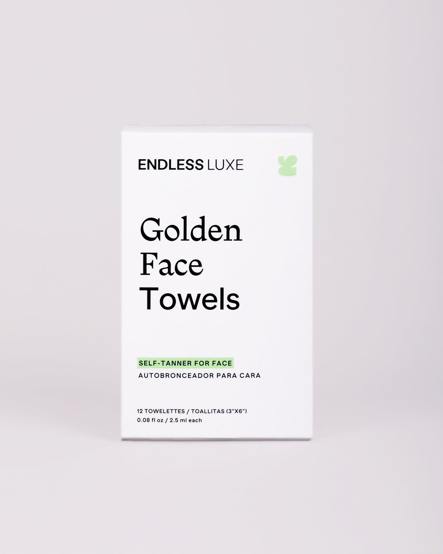Endless Luxe Golden Face Towels