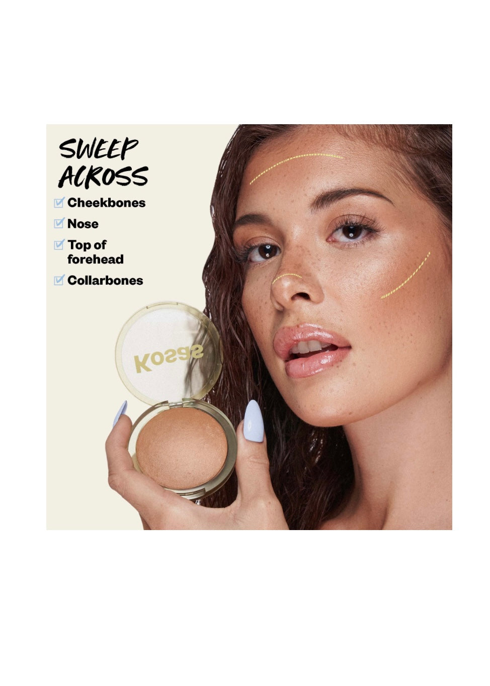 Kosas
The Sun Show Glowy Warmth Talc-Free Baked Bronzer