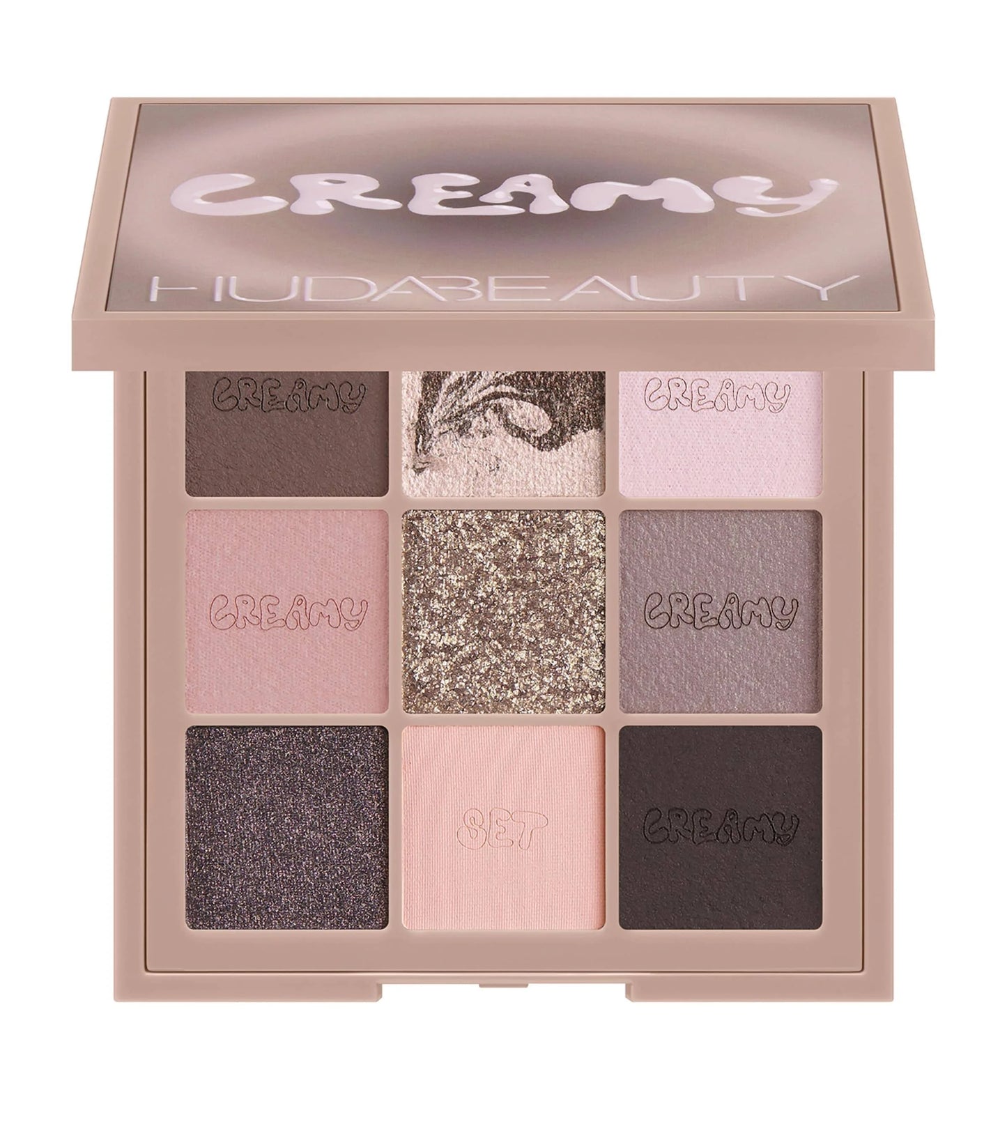 HUDA BEAUTY
Creamy Obsessions Eyeshadow Palette
