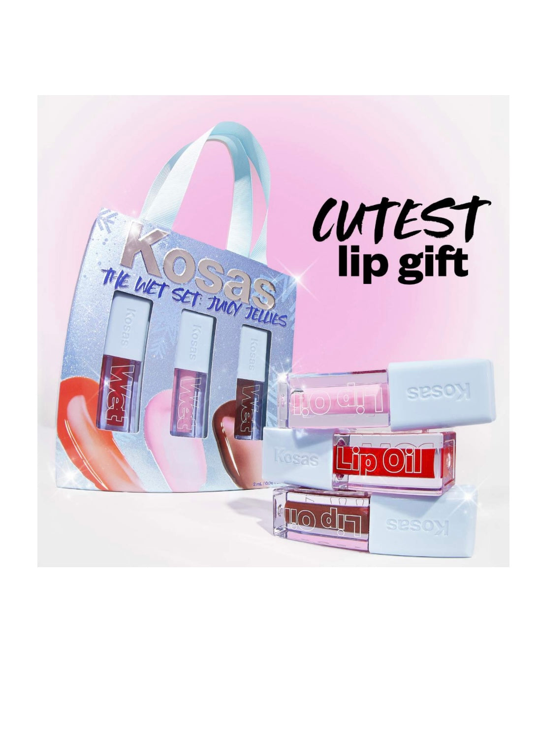Kosas
The Wet Set: Juicy Jellies Sheer Lip Oils