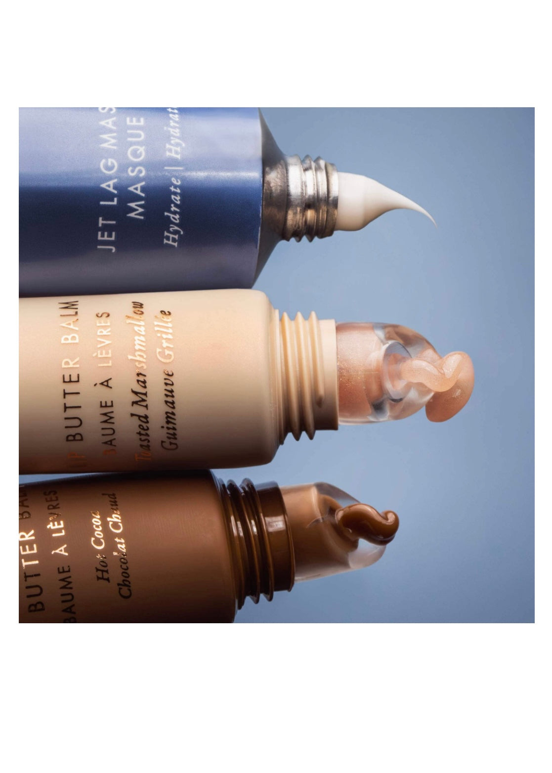 Summer Fridays
The Holiday Trio Set with Lip Butter Balm in Hot Cocoa & Toasted Marshmallow