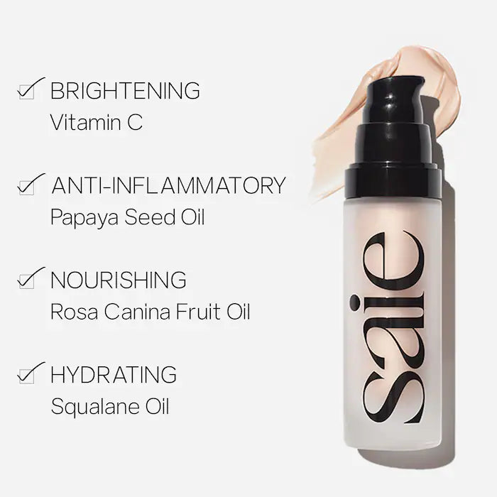 Saie Mini Glowy Super Gel Lightweight Dewy Highlighter