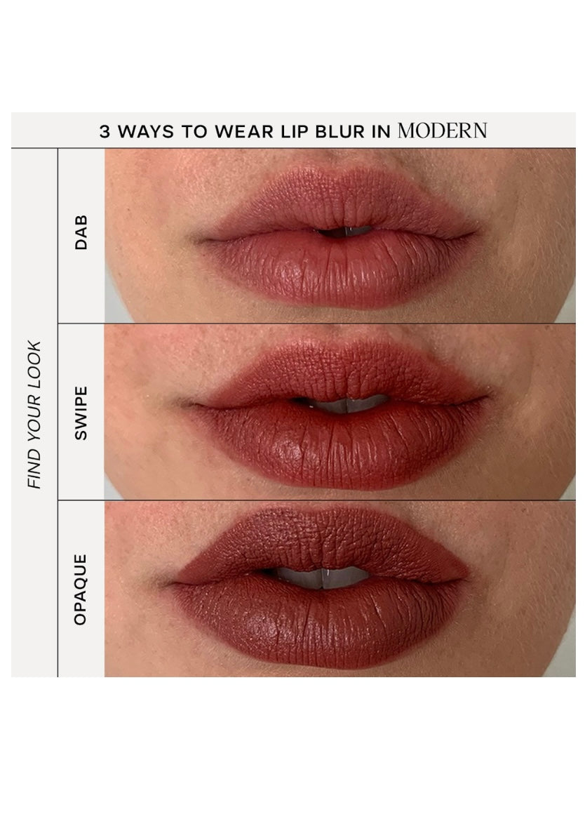 Saie Lip Blur Soft-Matte Hydrating Lipstick with Hyaluronic Acid