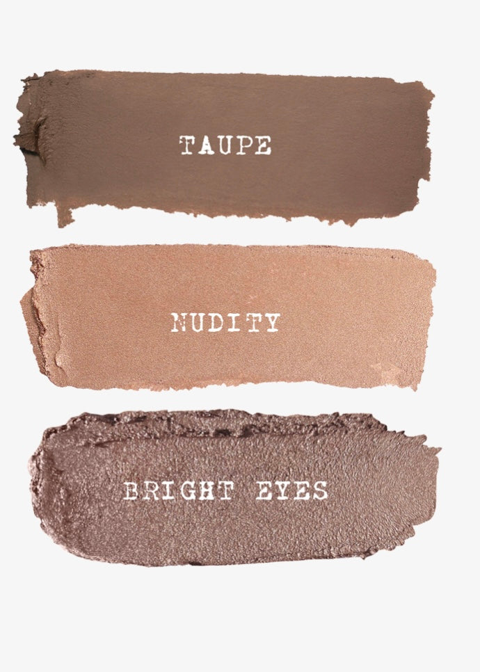 Bright Nude Eye Mini 3-piece Kit