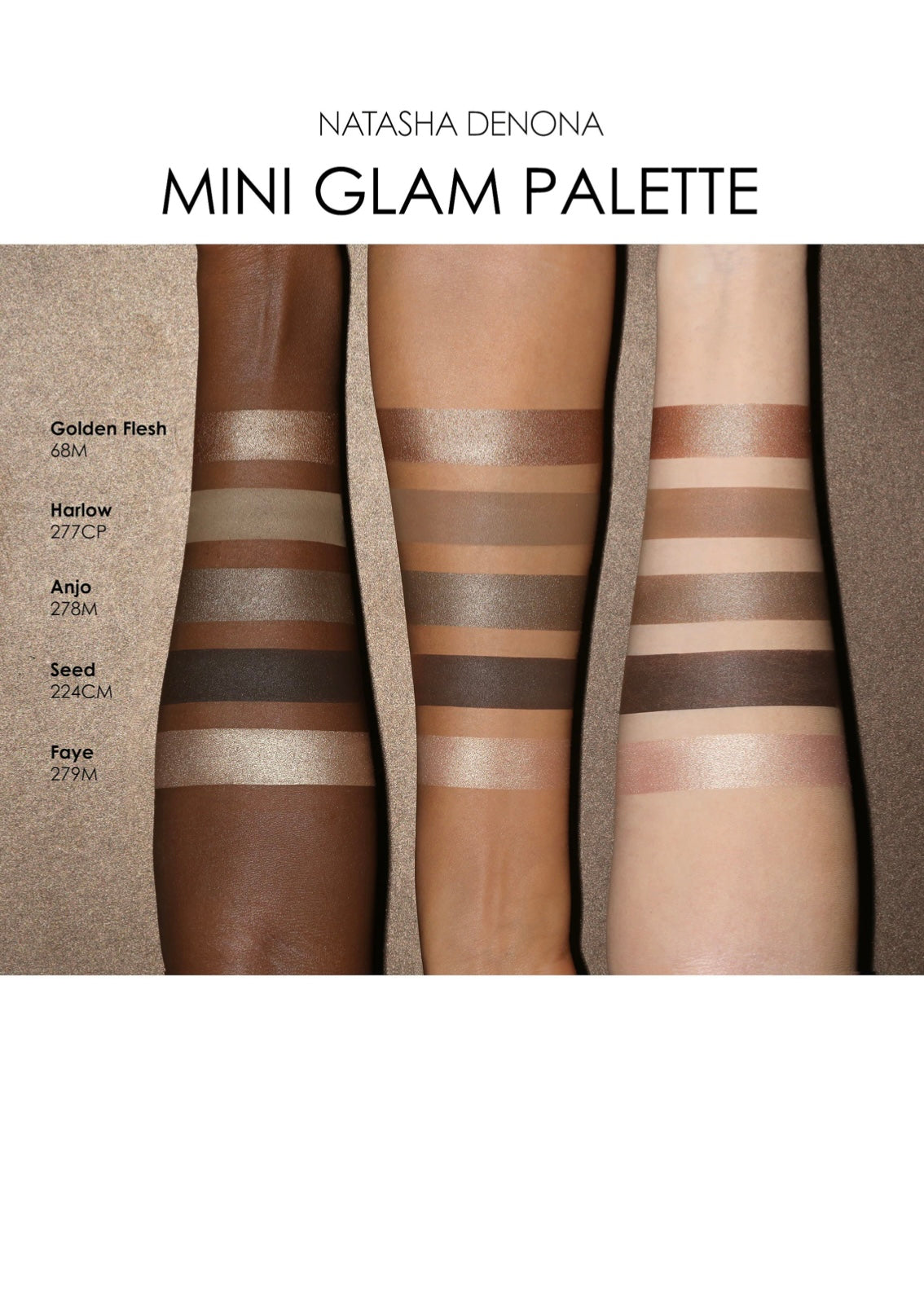 Natasha Denona Mini Glam Eyeshadow Palette