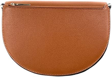 Luna Pebbled Leather Crescent Crossbody