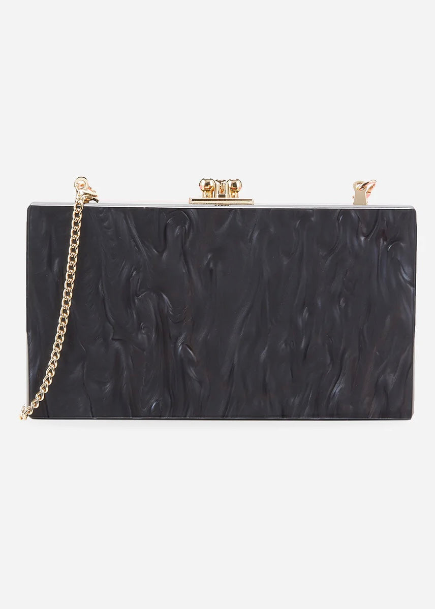 Two tone convertible clutch