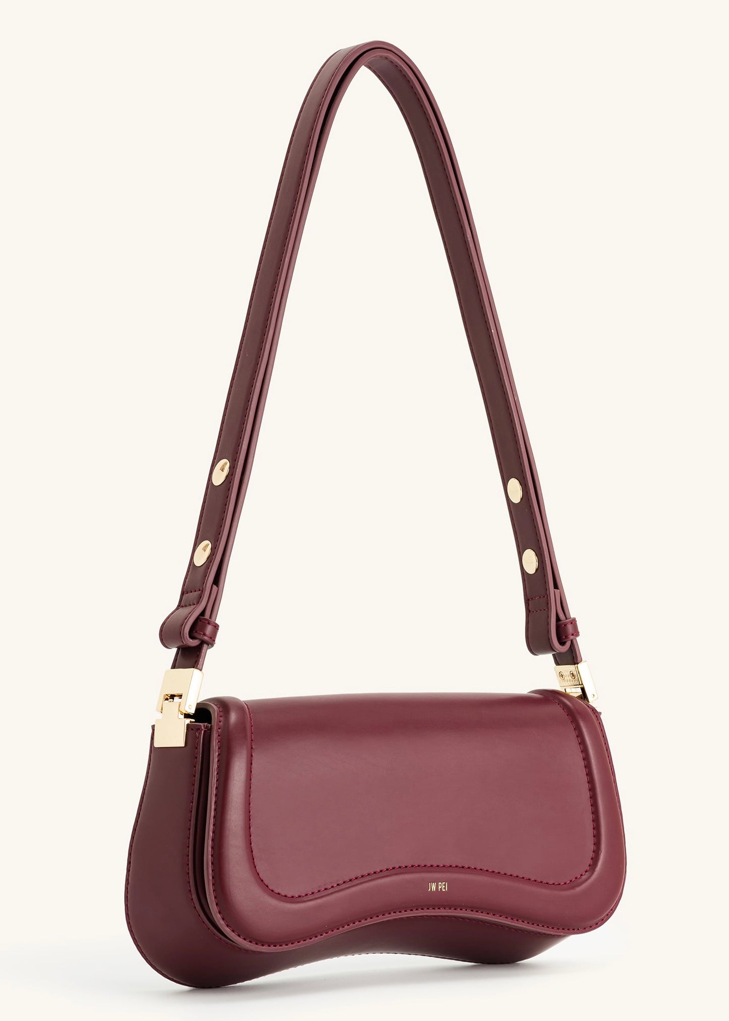 JW Pei Joy Faux Leather Shoulder Bag in Brown