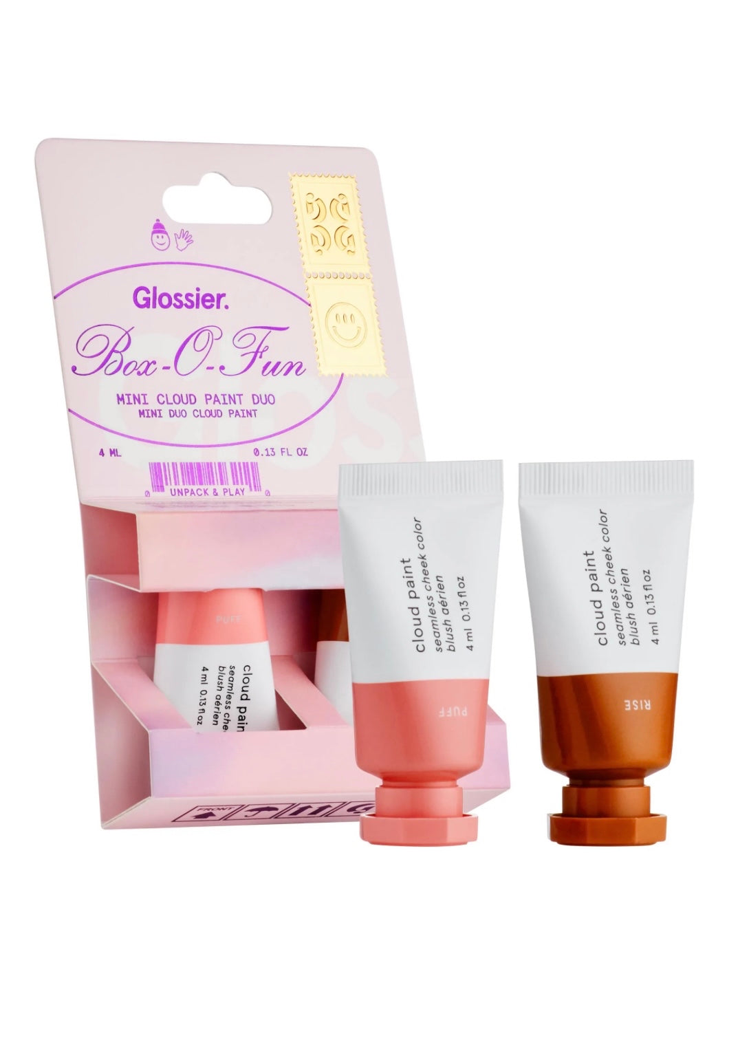Glossier
Mini Cloud Paint Gel Cream Blush Duo