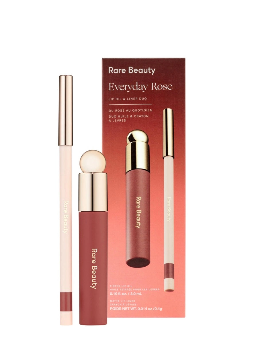 Rare Beauty by Selena Gomez
Everyday Rose Lip Oil & Liner Duo