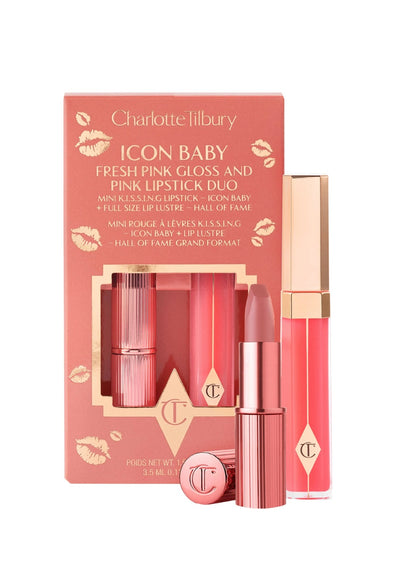 Charlotte Tilbury
K.I.S.S.I.N.G Lipstick and Lip Gloss Duos