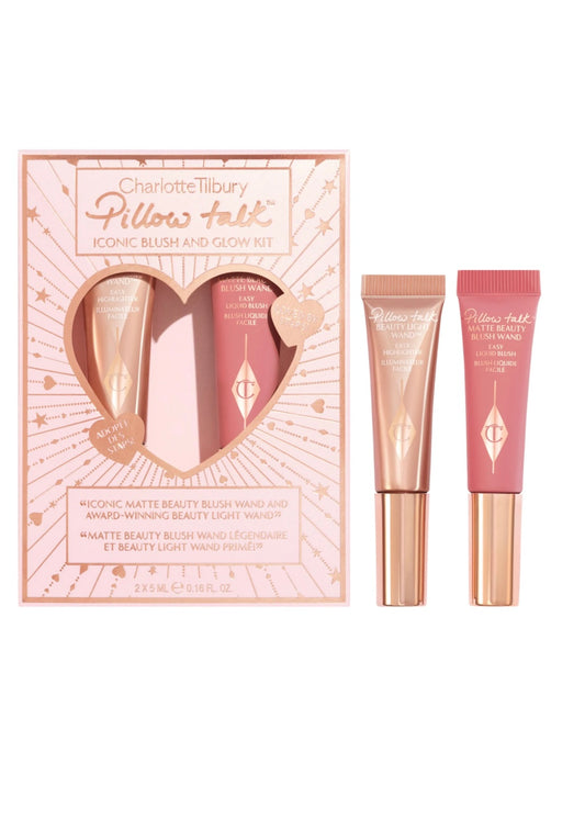 Charlotte Tilbury
Mini Pillow Talk Iconic Blush and Glow Kit Set PRE ORDER