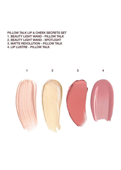 Charlotte Tilbury
Pillow Talk Lip and Cheek Secrets Set