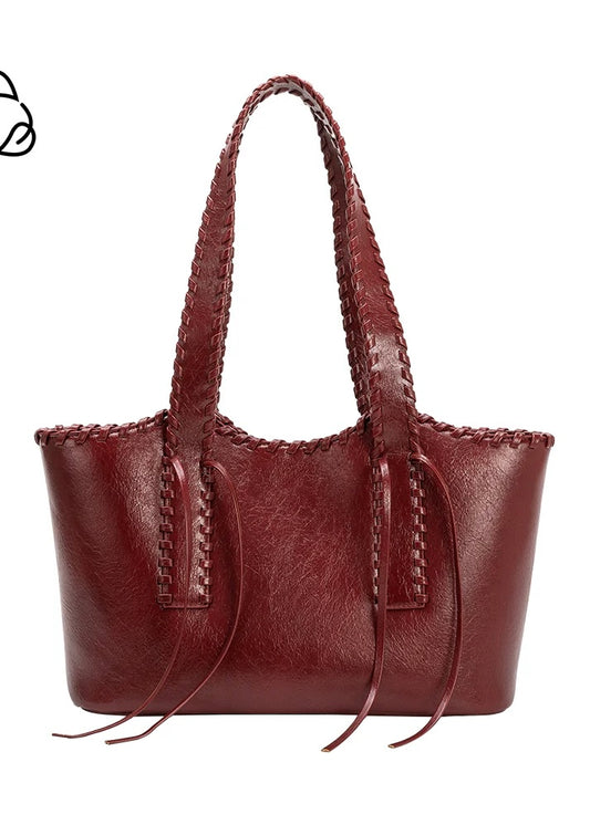 The Phoebe Cranberry Bag