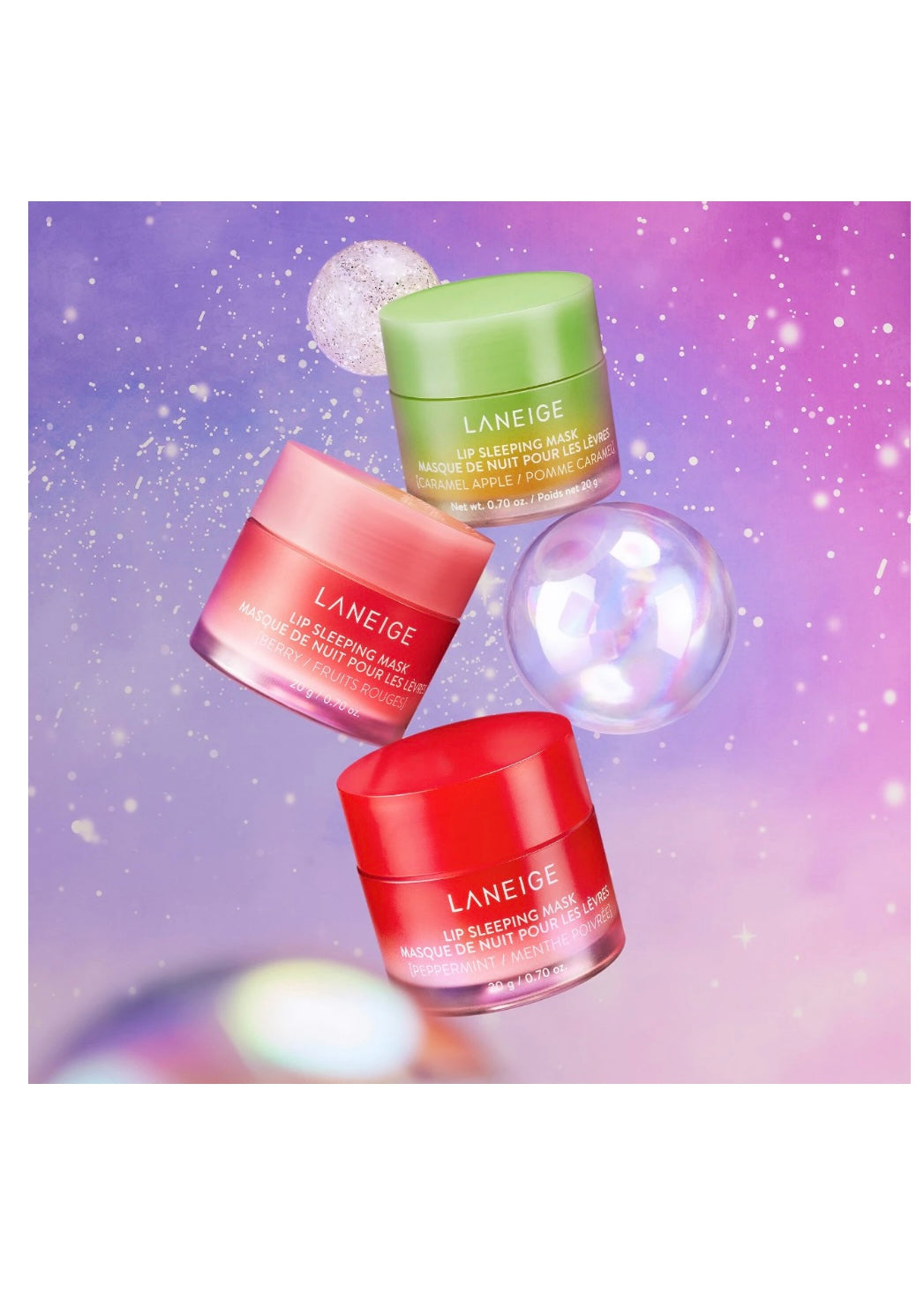 LANEIGE
Starlit Lip Mask Trio