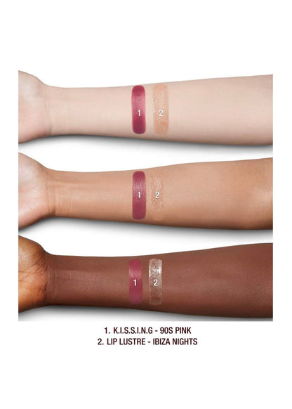 Charlotte Tilbury
K.I.S.S.I.N.G Lipstick and Lip Gloss Duos