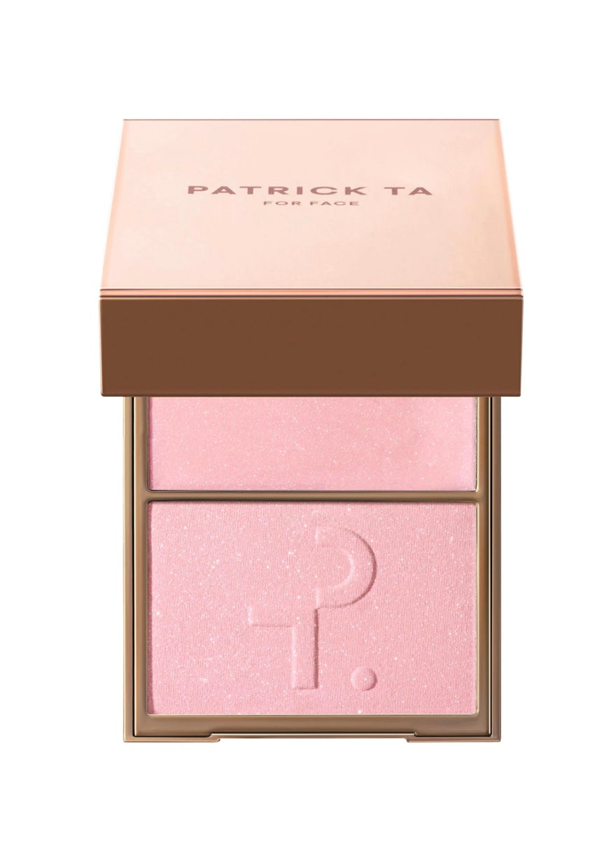 PATRICK TA
Major Glow Crème & Powder Light Reflecting Translucent Highlighter Duo