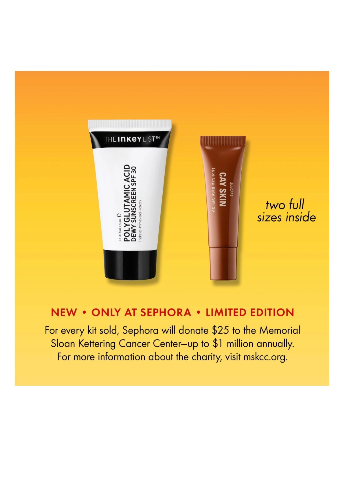 Sephora Favorites
Sun Safety Kit