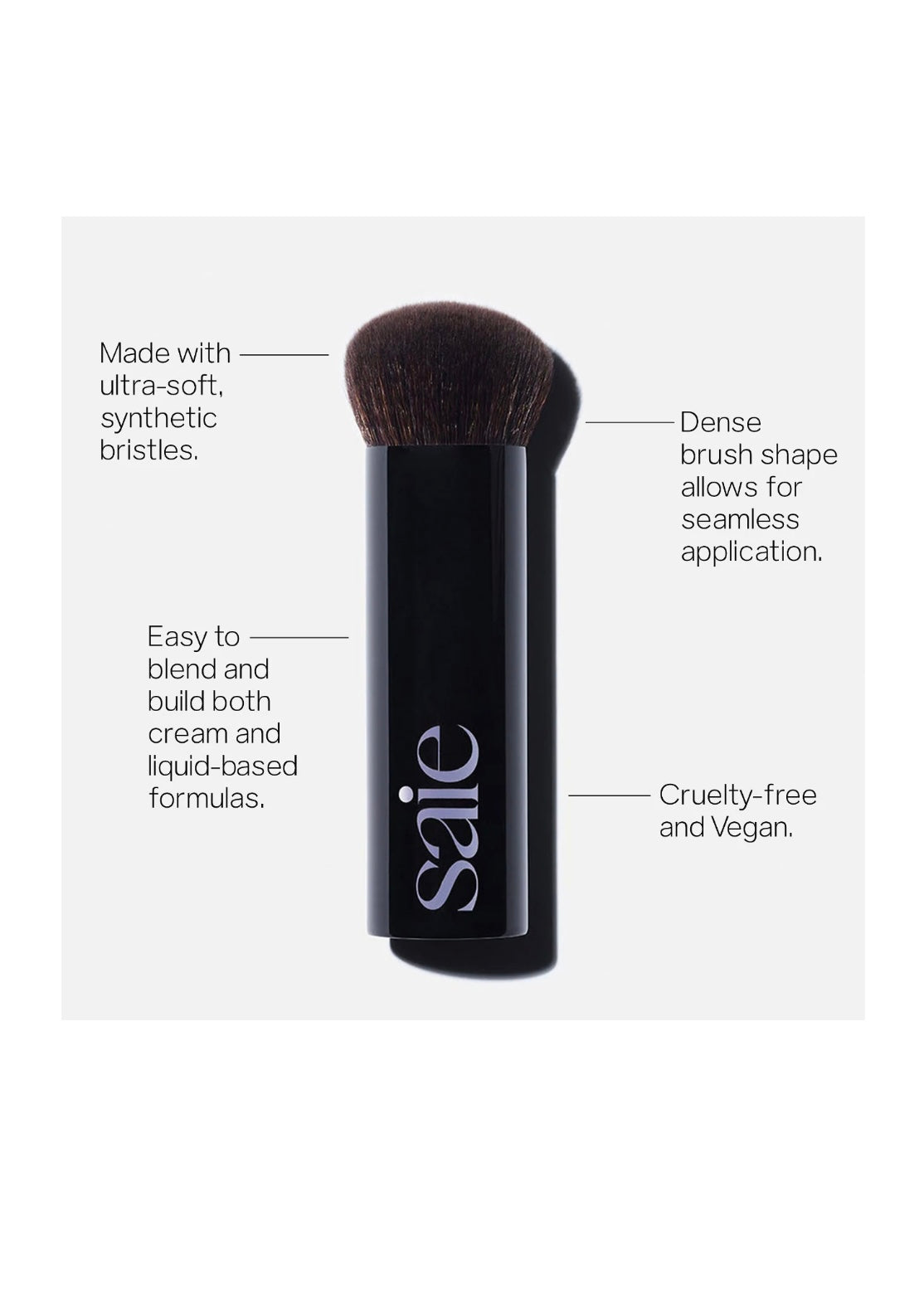 Saie
The Big Buffing Bronzer Brush