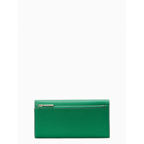 Rosie Pebbled Leather Large Flap Wallet