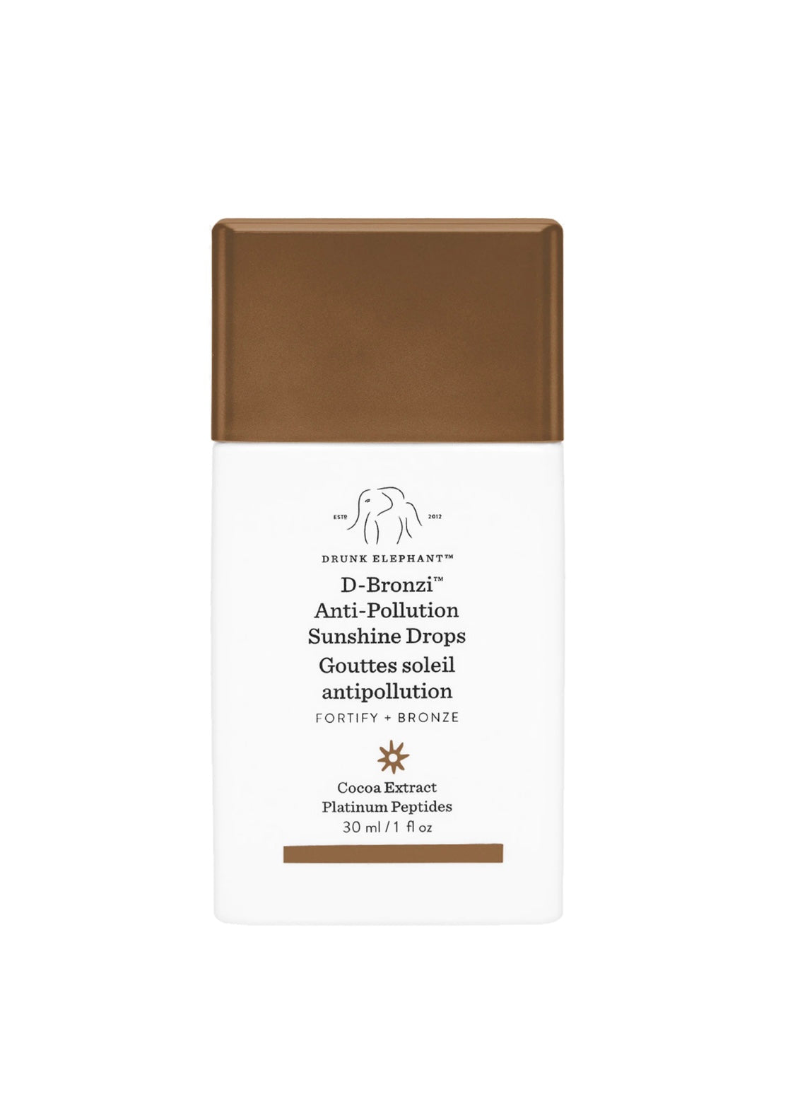 Drunk Elephant D-Bronzi™ Anti-Pollution Bronzing Drops with Peptides