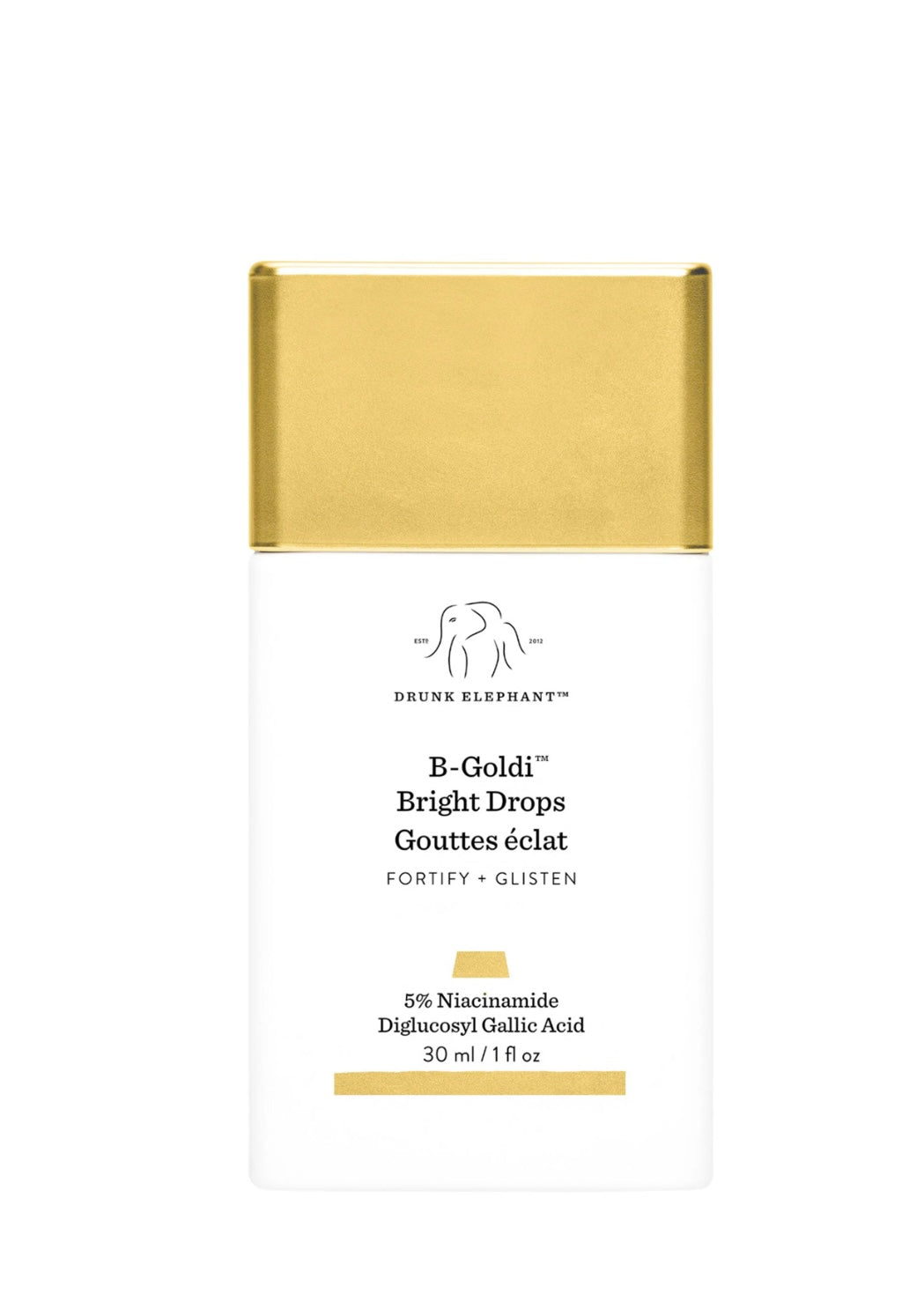 Drunk Elephant B-Goldi™ Bright Illuminating Drops with 5% Niacinamide