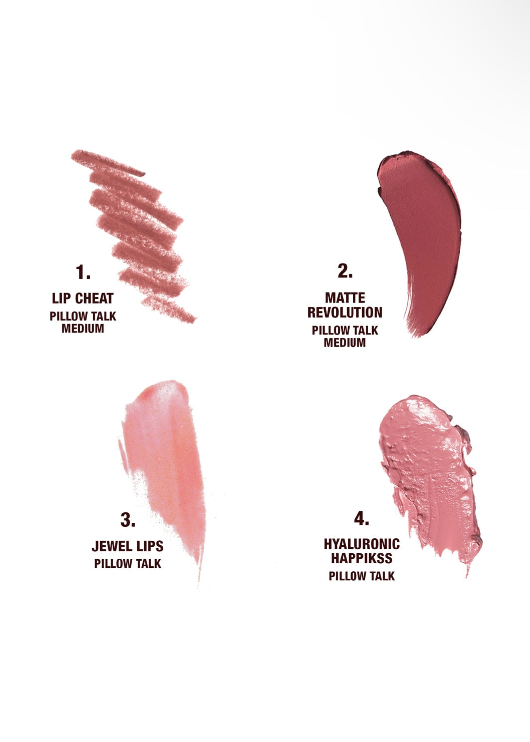 Charlotte Tilbury Pillow Talk Lip Wardrobe Set