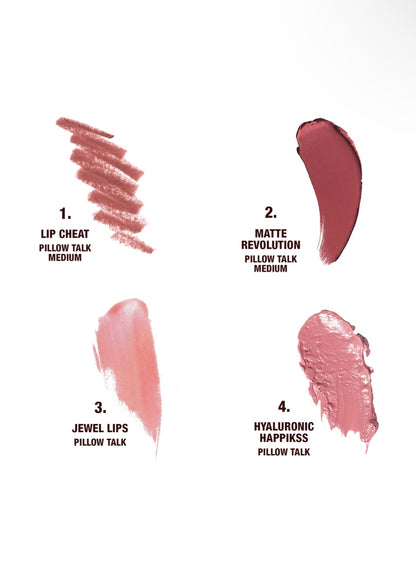 Charlotte Tilbury Pillow Talk Lip Wardrobe Set