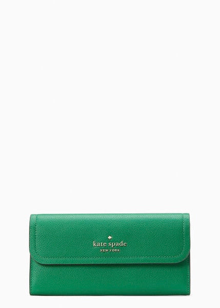 Rosie Pebbled Leather Large Flap Wallet