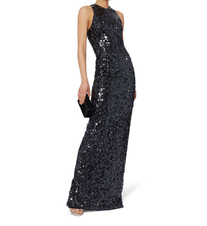 Galvan Sequin Gown