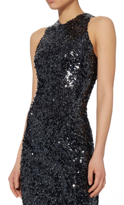 Galvan Sequin Gown